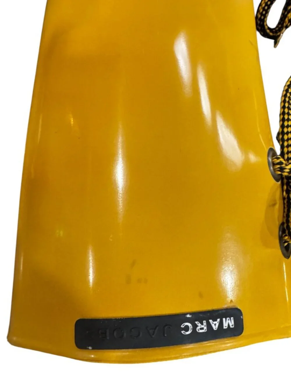 Marc Jacobs Yellow Wellington Rain Boots Made in Italy Size 38 / US 7